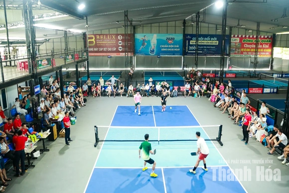 Lần thứ hai tổ chức Giải Pickleball họ Trần tỉnh Thanh Hóa