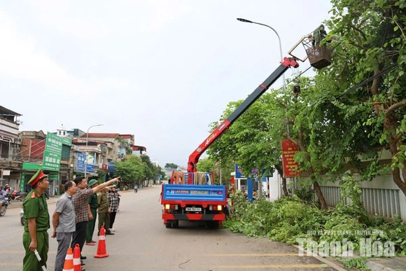 Xã Triệu Sơn huy động hơn 6.000 lượt người tổng vệ sinh môi trường