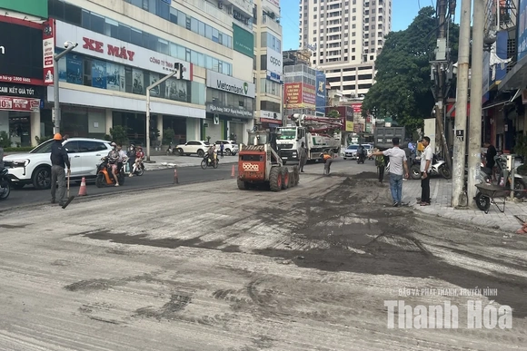 Phường Hạc Thành “tân trang” diện mạo đô thị