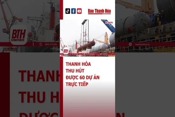 Thanh Hóa thu hút được 60 dự án trực tiếp | Báo Thanh Hóa