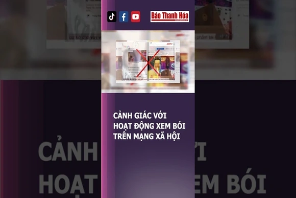 CẢNH GIÁC VỚI HOẠT ĐỘNG XEM BÓI TRÊN MẠNG XÃ HỘI | Báo Thanh Hóa