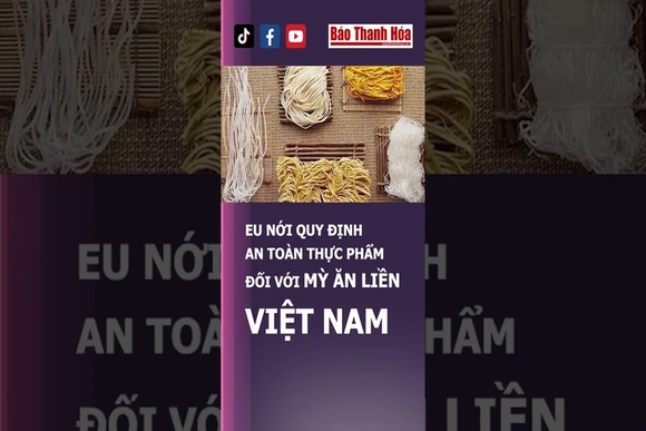 EU NỚI QUY ĐỊNH AN TOÀN THỰC PHẨM ĐỐI VỚI MỲ ĂN LIỀN VIỆT NAM | Báo Thanh Hóa