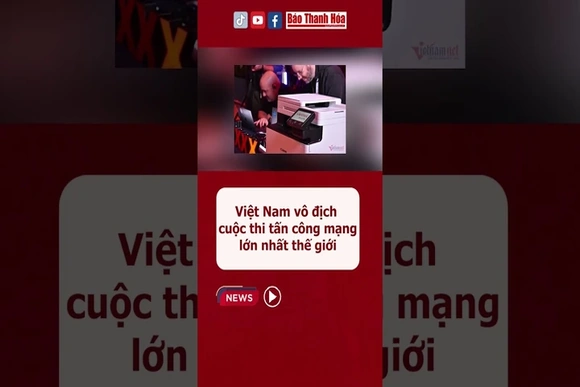 Việt Nam vô địch cuộc thi tấn công mạng lớn nhất thế giới | Báo Thanh Hóa