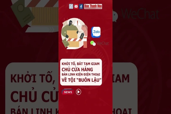 Khởi tố, bắt tạm giam chủ cửa hàng bán linh kiện điện thoại Bích Ngọc về tội “buôn lậu"