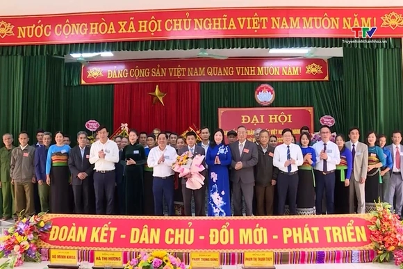 Đại hội điểm Mặt trận Tổ quốc xã Nam Xuân lần thứ VII, nhiệm kỳ 2024 - 2029