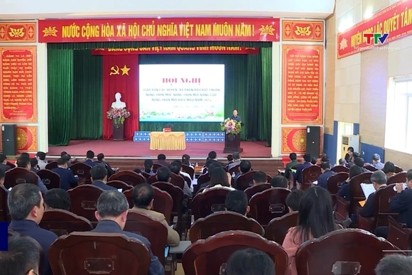 Tập trung tháo gỡ khó khăn, phấn đấu hoàn thành mục tiêu nông thôn mới năm 2024