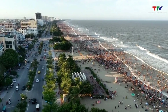Năm 2024, thành phố Sầm Sơn phấn đấu đón 8,5 triệu lượt khách du lịch