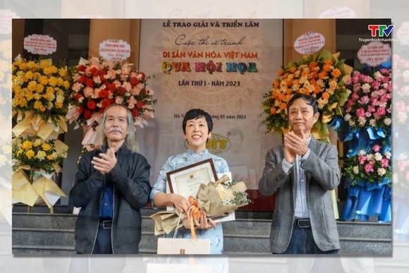 Trao giải Cuộc thi “Di sản văn hóa Việt Nam qua hội họa”