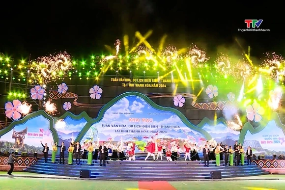 Khai mạc Tuần Văn hóa, Du lịch Điện Biên - Thanh Hóa