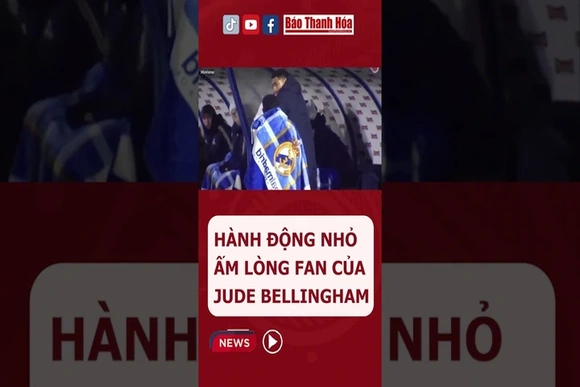 HÀNH ĐỘNG NHỎ ẤM LÒNG FAN CỦA JUDE BELLINGHAM | Báo Thanh Hóa