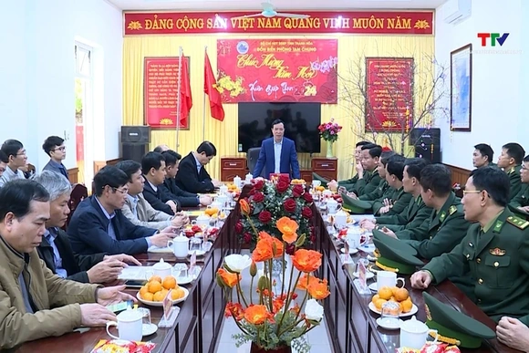 PBT TT Tỉnh uỷ Lại Thế Nguyên kiểm tra tình hình sản xuất, đời sống Nhân dân tại huyện Mường Lát