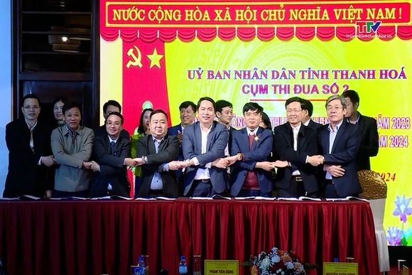Cụm thi đua số 2 tỉnh Thanh Hóa tổng kết công tác thi đua - khen thưởng năm 2023