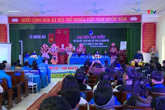 Đại hội điểm Hội Liên hiệp thanh niên xã Quảng Hải, huyện Quảng Xương