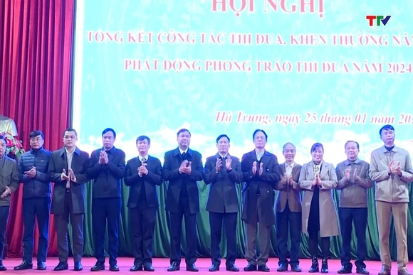 Hà Trung phát động phong trào thi đua năm 2024