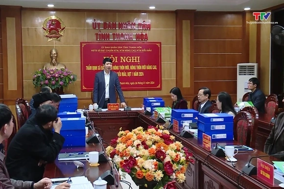 Thẩm định nông thôn mới, nông thôn mới nâng cao, nông thôn mới kiểu mẫu năm 2024