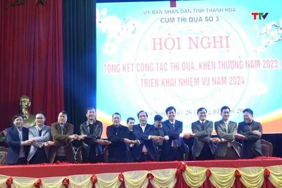Cụm thi đua số 3 tỉnh Thanh Hóa tổng kết công tác thi đua khen thưởng năm 2023