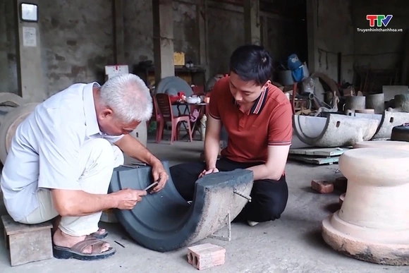 Hành trình thăm làng nghề truyền thống đúc đồng ở xã Thiệu Trung, huyện Thiệu Hóa
