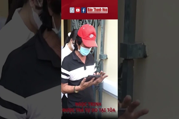 Ngọc Trinh được hưởng án treo và trả tự do tại tòa