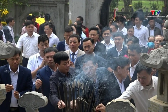 Lễ dâng hương Trung Túc Vương Lê Lai năm 2024