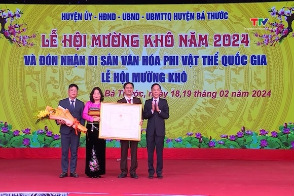 Lễ hội Mường Khô được công nhận Di sản văn hóa phi vật thể Quốc gia