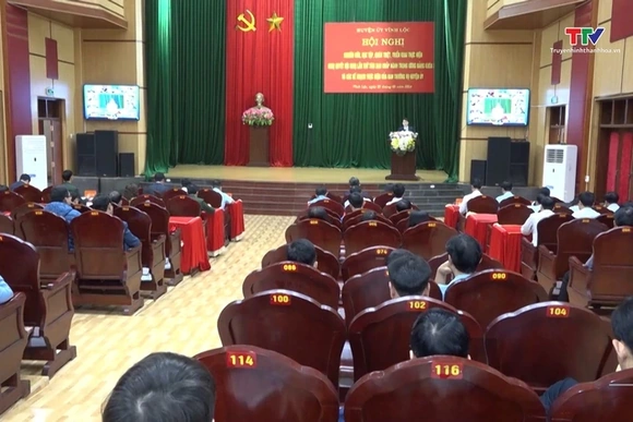 Huyện Vĩnh Lộc nghiên cứu, học tập, quán triệt, triển khai một số Nghị quyết