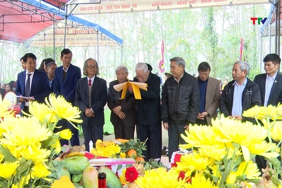 Lễ kỷ niệm 476 năm ngày mất Trang Tông Dụ hoàng đế