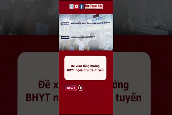 Đề xuất tăng BHYT ngoại trú trái tuyến