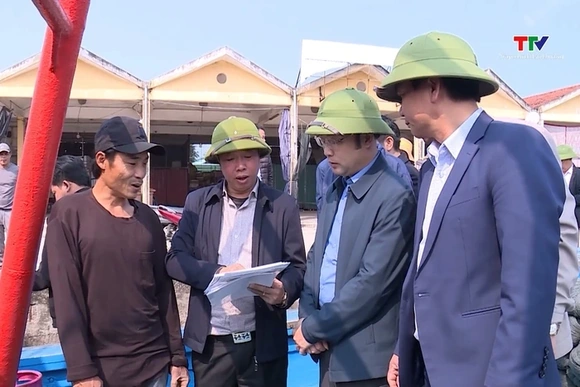 Kiểm tra công tác chống khai thác IUU tại các cảng cá chỉ định