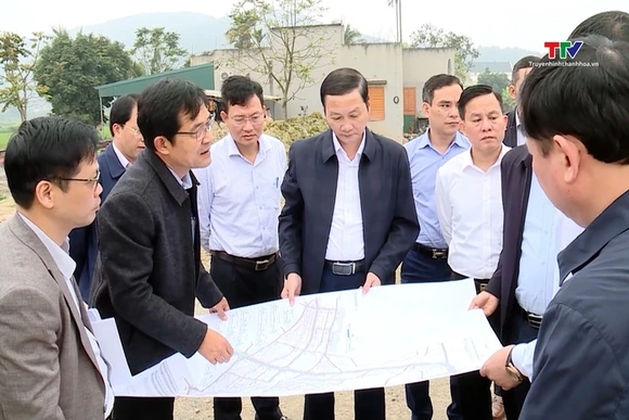 Chủ tịch UBND tỉnh kiểm tra tiến độ thực hiện giải ngân vốn đầu tư công