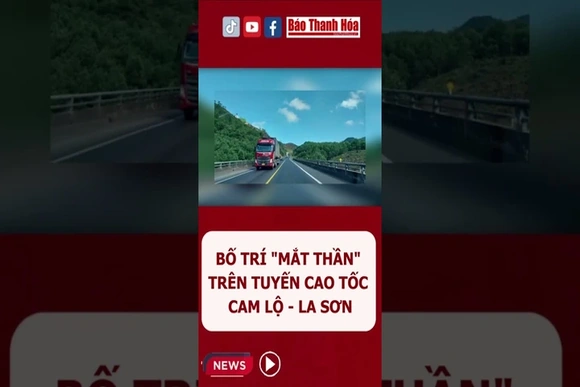 Bố trí “mắt thần” trên tuyến cao tốc Cam Lộ - La Sơn