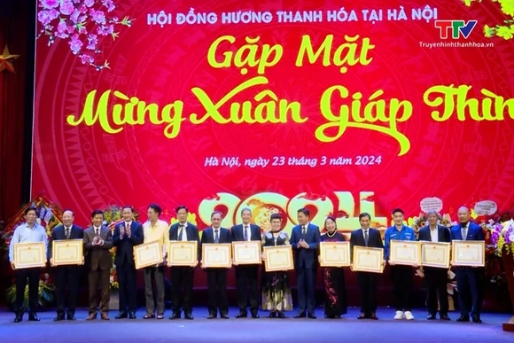 Hội đồng hương Thanh Hoá tại Hà Nội gặp mặt xuân Giáp Thìn 2024