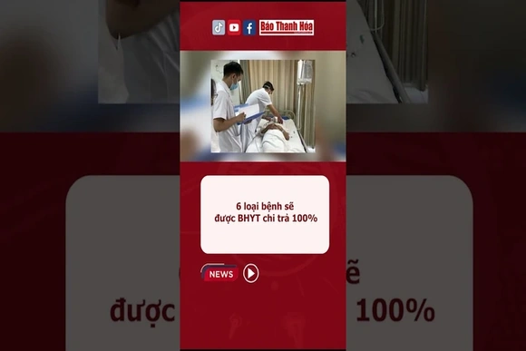 6 loại bệnh sẽ được BHYT chi trả 100%