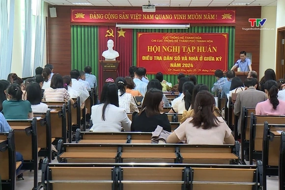 Tập huấn Điều tra Dân số và nhà ở giữa kỳ năm 2024