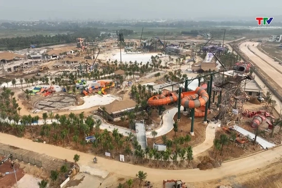 Quần thể công viên vui chơi giải trí ngoài trời hàng đầu miền Bắc chuẩn bị đi vào hoạt động