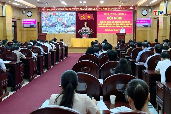 Học tập, quán triệt, triển khai các văn bản mới của Trung ương và Ban Thường vụ Tỉnh uỷ