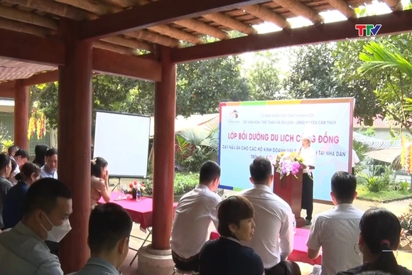 Bồi dưỡng kỹ năng du lịch cộng đồng trên địa bàn huyện Cẩm Thuỷ năm 2024