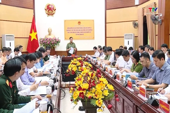 Giám sát chuyên đề về bảo đảm trật tự an toàn giao thông tại tỉnh Thanh Hoá