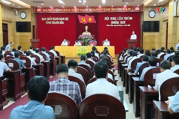 Hội nghị lần thứ 30 Ban Chấp hành Đảng bộ tỉnh khoá XIX