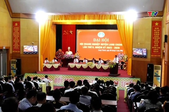 Đại hội Hội Doanh nghiệp huyện Lang Chánh lần thứ II
nhiệm kỳ 2023 - 2028