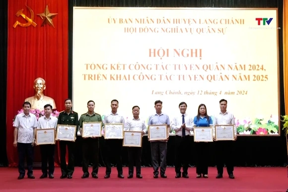 Lang Chánh triển khai công tác tuyển quân năm 2025