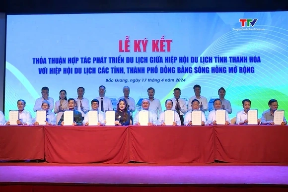 Hội nghị liên kết phát triển du lịch tỉnh Thanh Hóa với các tỉnh, thành phố Đồng bằng sông Hồng