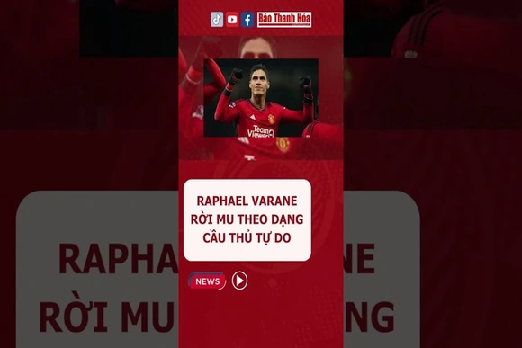 Raphael Varane rời MU theo dạng cầu thủ tự do #MU #EPL