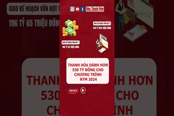 Thanh Hóa dành hơn 530 tỷ đồng cho chương trình nông thôn mới 2024