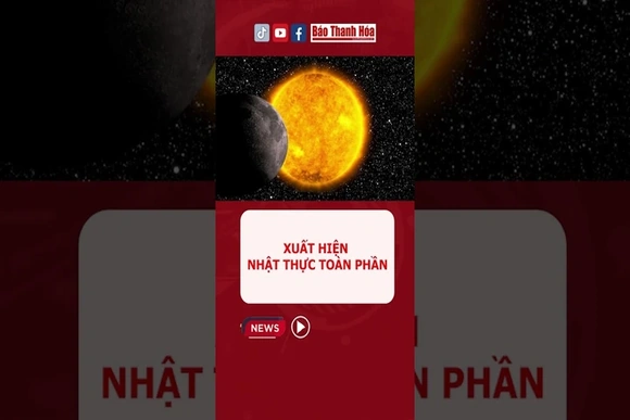 Xuất hiện nhật thực toàn phần