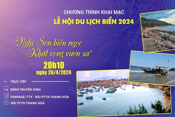 Truyền hình trực tiếp Khai mạc Lễ hội du lịch biển 2024 