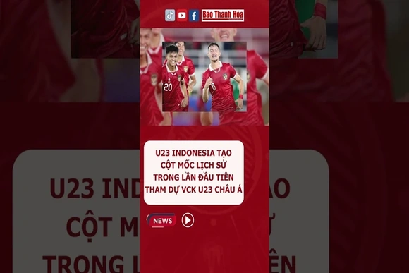 U23 Indonesia tạo cột mốc lịch sử trong lần đầu tiên tham dự VCK U23 Châu Á #indonesia #u23ChauA