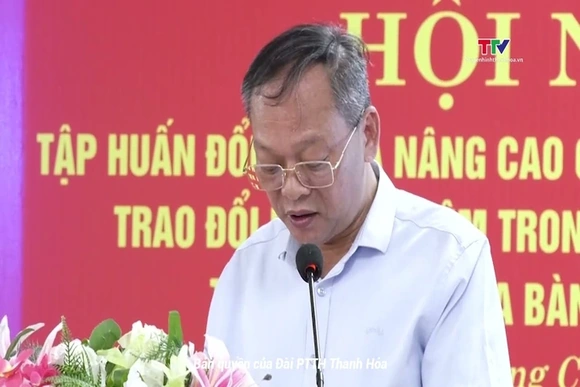 Trao đổi kinh nghiệm công tác dân vận trong tình hình mới
