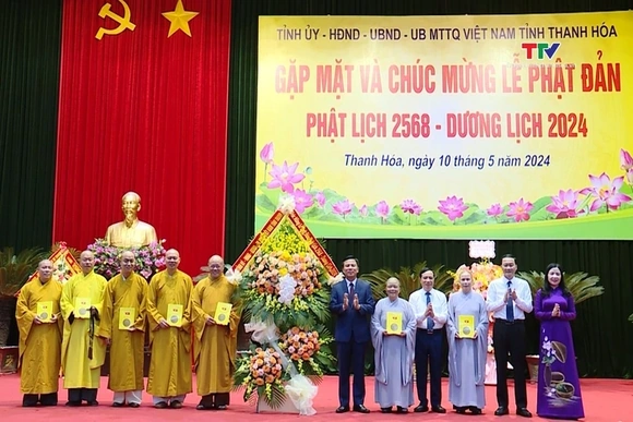 Gặp mặt chức sắc Phật giáo nhân dịp Đại lễ Phật Đản Phật lịch 2568 - Dương lịch 2024