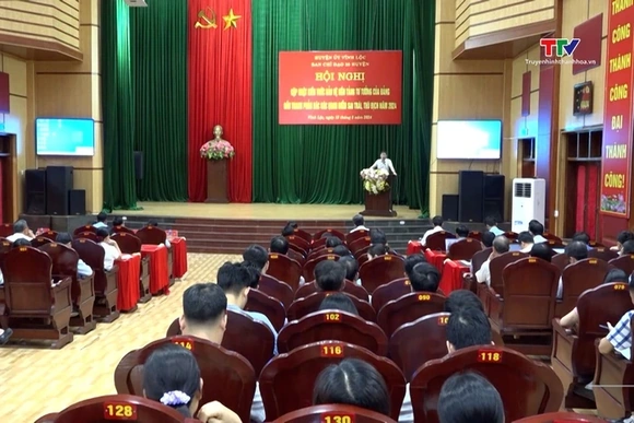 Huyện uỷ Vĩnh Lộc cập nhật kiến thức bảo vệ nền tảng tư tưởng của Đảng