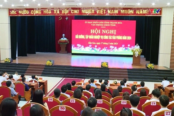 Bồi dưỡng, tập huấn nghiệp vụ công tác văn phòng năm 2024